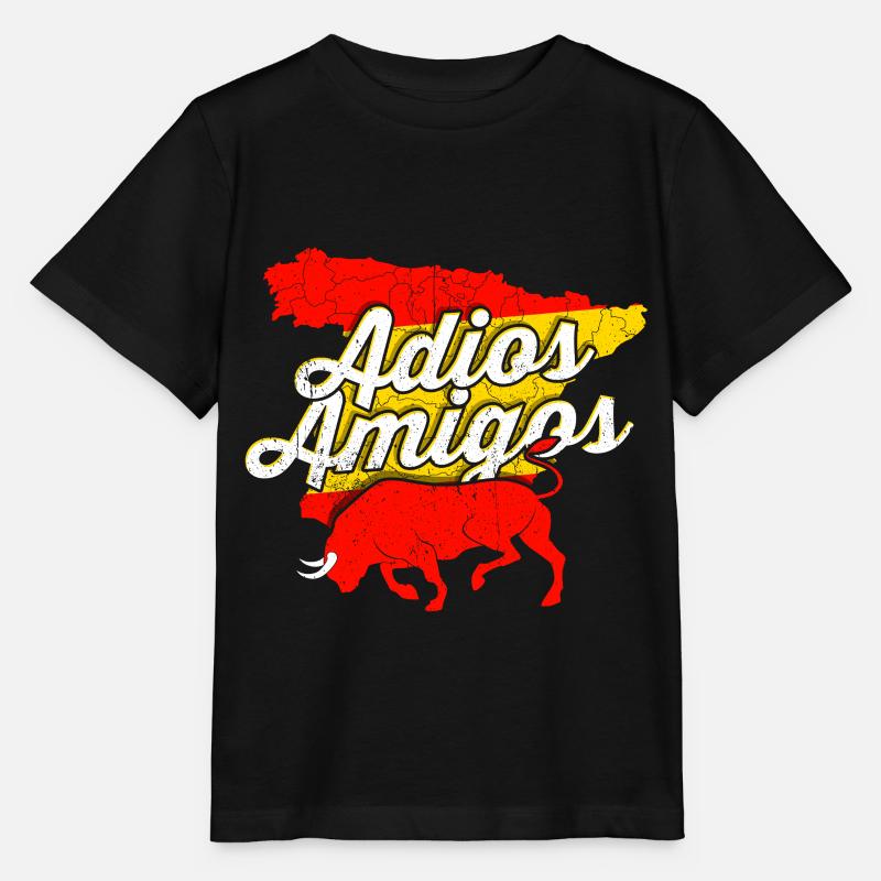 Espagne - T-shirt bio MINI CREATOR Stanley/Stella Enfant - noir