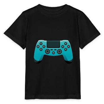 Gamer Contrôleur De Jeu Jouer Jouer Manette - T-shirt bio MINI CREATOR Stanley/Stella Enfant - noir - Devant - Mikhail (115cm)