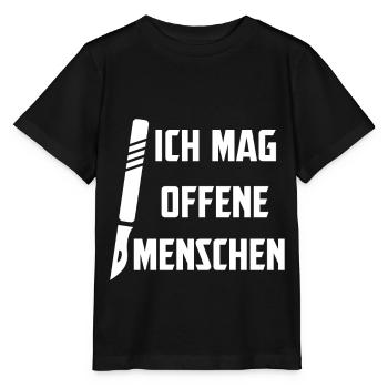 Chirurg Geschenk Medizin Doktor Doc Arzt Sprüche - Stanley/Stella Kinder T-Shirt MINI CREATOR  - Schwarz - Vorne - Mikhail (115cm)