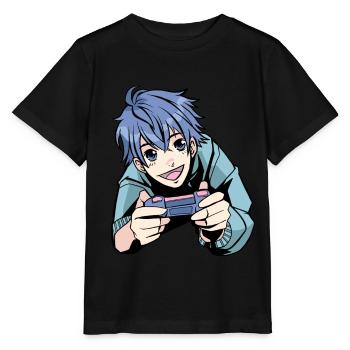 Brawlen Play Brawl Gamer Gaming Game - Stanley/Stella MINI CREATOR Kids’ T-Shirt - black - Front - Mikhail (115cm)
