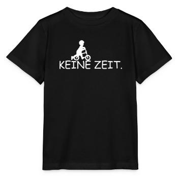 Kinder Kleidung Laufrad - Stanley/Stella Kinder T-Shirt MINI CREATOR  - Schwarz - Vorne - Mikhail (115cm)