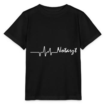 Urgences cardiaques - T-shirt bio MINI CREATOR Stanley/Stella Enfant - noir - Devant - Mikhail (115cm)