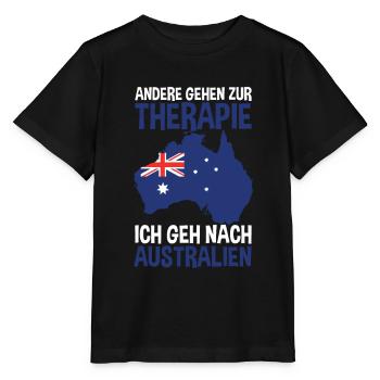 Australien - Stanley/Stella Kinder T-Shirt MINI CREATOR  - Schwarz - Vorne - Mikhail (115cm)
