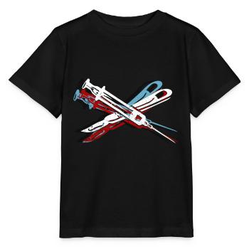 Chirurgien - T-shirt bio MINI CREATOR Stanley/Stella Enfant - noir - Devant - Mikhail (115cm)