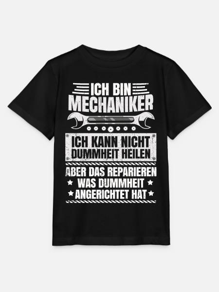Mechaniker - Stanley/Stella Kinder T-Shirt MINI CREATOR  - Schwarz