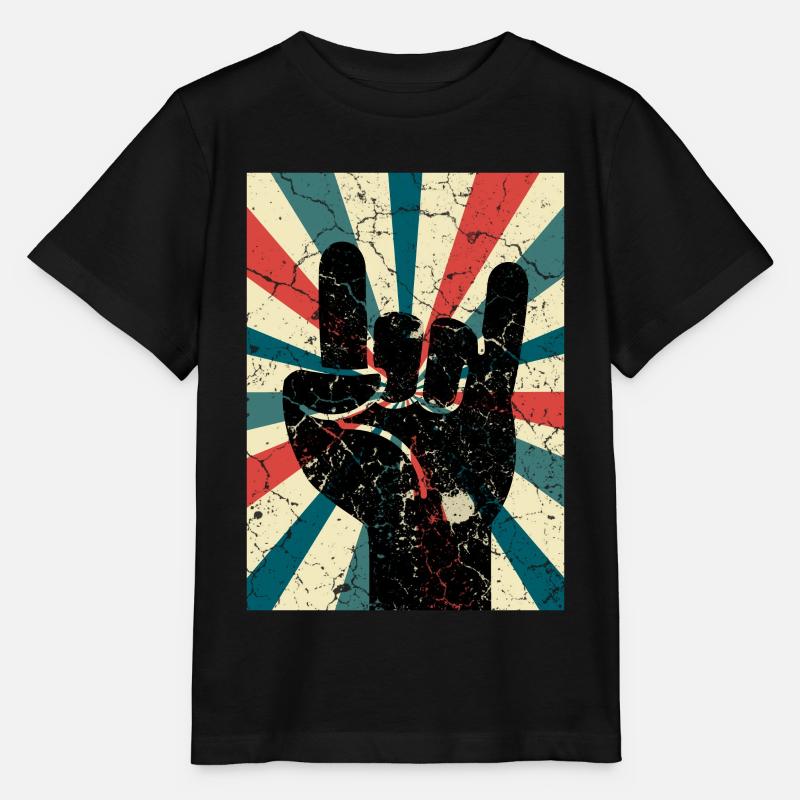 Teufelshorn Punks - Stanley/Stella Kinder T-Shirt MINI CREATOR  - Schwarz