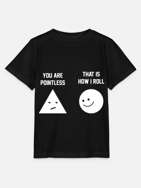 you are pointless shirt - Stanley/Stella Kinder T-Shirt MINI CREATOR - Schwarz