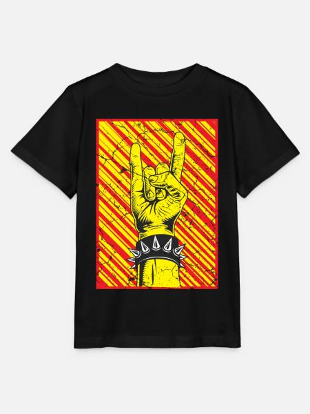 Teufelshorn Punks Punk - Stanley/Stella Kinder T-Shirt MINI CREATOR - Schwarz
