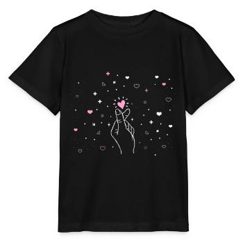 K-pop Korean Pop Manga Bubble Tea Kawaii Pop - Stanley/Stella MINI CREATOR Kids’ T-Shirt - black - Front - Mikhail (115cm)