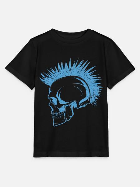 Schädel Punks Punk - Stanley/Stella Kinder T-Shirt MINI CREATOR - Schwarz