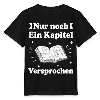 Buch Bücher Märchen Lesen Literatur Geschenk Krimi - Stanley/Stella Kinder T-Shirt MINI CREATOR  - Schwarz - Vorne - Mikhail (115cm)