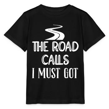 Asphalte constructeurs de routes - T-shirt bio MINI CREATOR Stanley/Stella Enfant - noir - Devant - Mikhail (115cm)