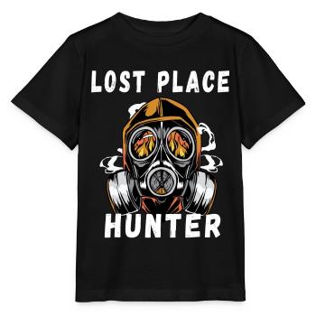Caméra citation Lost Place Hunter Explorer cadeau - T-shirt bio MINI CREATOR Stanley/Stella Enfant - noir - Devant - Mikhail (115cm)