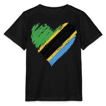 tanzania - Stanley/Stella MINI CREATOR Kids’ T-Shirt - black - Front - Mikhail (115cm)