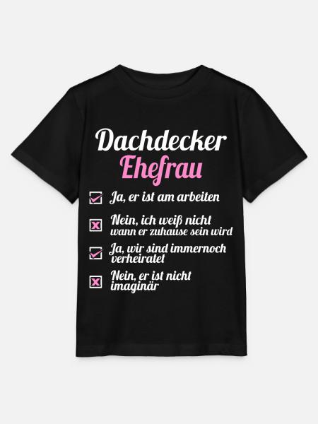 Dachdecker - Stanley/Stella Kinder T-Shirt MINI CREATOR - Schwarz