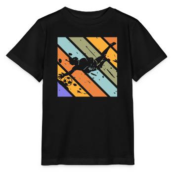 goalkeeper - Stanley/Stella MINI CREATOR Kids’ T-Shirt - black - Front - Mikhail (115cm)