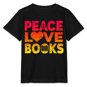 Bücherwürmer und Leseratten Literatur - Stanley/Stella Kinder T-Shirt MINI CREATOR  - Schwarz - Vorne - Mikhail (115cm)
