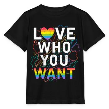 LGBT - Stanley/Stella MINI CREATOR Kids’ T-Shirt - black - Front - Mikhail (115cm)