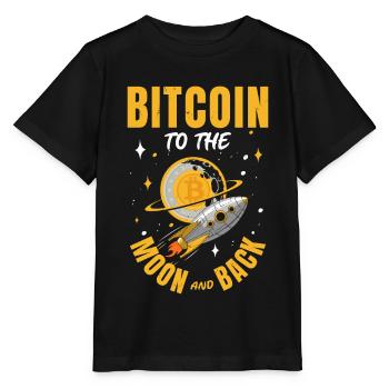 Bitcoin - Stanley/Stella MINI CREATOR Kids’ T-Shirt - black - Front - Mikhail (115cm)