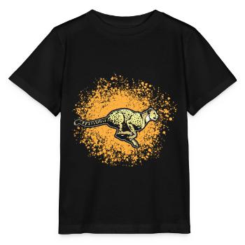 Guépard - T-shirt bio MINI CREATOR Stanley/Stella Enfant - noir - Devant - Mikhail (115cm)