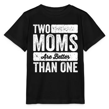Homosexuell Lesbische Eltern Lesben Geschenk - Stanley/Stella Kinder T-Shirt MINI CREATOR  - Schwarz - Vorne - Mikhail (115cm)