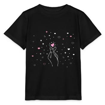 K-pop - Stanley/Stella MINI CREATOR Kids’ T-Shirt - black - Front - Mikhail (115cm)