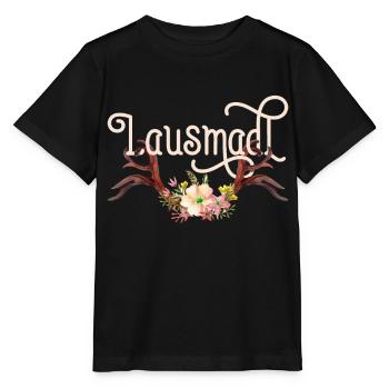Lausmadl - Stanley/Stella Kinder T-Shirt MINI CREATOR  - Schwarz - Vorne - Mikhail (115cm)