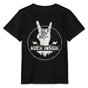 Rock & Roll Guitar Rock and Roll - Stanley/Stella MINI CREATOR Kids’ T-Shirt - black - Front - Mikhail (115cm)