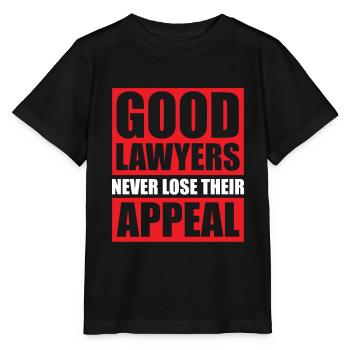 Good Lawyers Never Lose Their Appeal - Stanley/Stella MINI CREATOR Kids’ T-Shirt - black - Front - Mikhail (115cm)