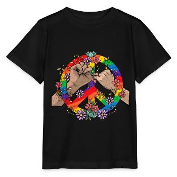 LGBT - Stanley/Stella MINI CREATOR Kids’ T-Shirt - black - Front - Mikhail (115cm)