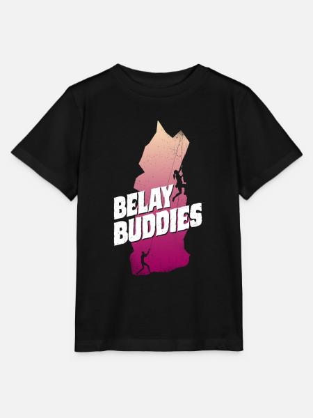 Rock Climbing Climber Belay - Stanley/Stella Kinder T-Shirt MINI CREATOR  - Schwarz