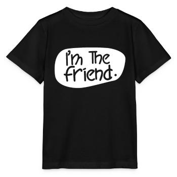 Je suis Le Copain Des Amis Meilleur Ami - T-shirt bio MINI CREATOR Stanley/Stella Enfant - noir - Devant - Mikhail (115cm)