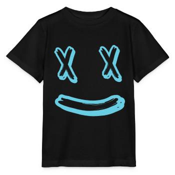 Rires du visage - T-shirt bio MINI CREATOR Stanley/Stella Enfant - noir - Devant - Mikhail (115cm)