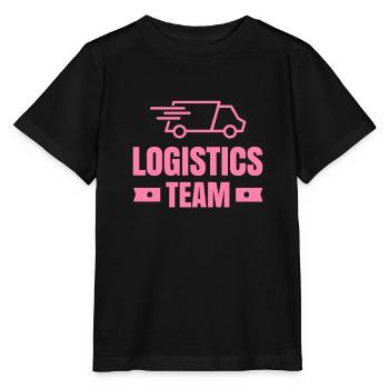 Logistiker Team Logistik Logistikerin Spediteur - T-shirt bio MINI CREATOR Stanley/Stella Enfant - noir - Devant - Mikhail (115cm)