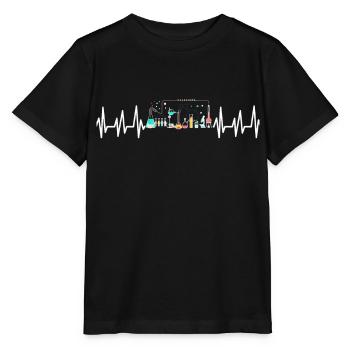 Chemie - Stanley/Stella Kinder T-Shirt MINI CREATOR  - Schwarz - Vorne - Mikhail (115cm)