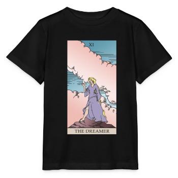Tarot carte des rêveurs pour rêveur magique - T-shirt bio MINI CREATOR Stanley/Stella Enfant - noir - Devant - Mikhail (115cm)