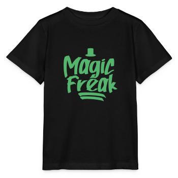 Magie Freak Magiciens Magie Magique Magicien - T-shirt bio MINI CREATOR Stanley/Stella Enfant - noir - Devant - Mikhail (115cm)