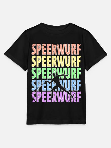 Speerwurf Speerwerfen Speerwerfer - Stanley/Stella Kinder T-Shirt MINI CREATOR - Schwarz