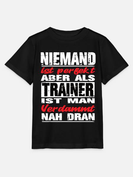Trainer Trainer Sprüche Fußballtrainer Sport - Stanley/Stella Kinder T-Shirt MINI CREATOR - Schwarz