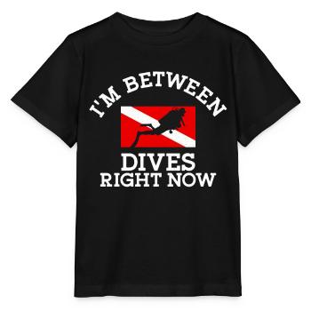 Scuba Diving Diver Down Dive Flag - T-shirt bio MINI CREATOR Stanley/Stella Enfant - noir - Devant - Mikhail (115cm)