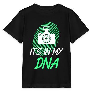 Photographie photographique Photographe photographe photographe - T-shirt bio MINI CREATOR Stanley/Stella Enfant - noir - Devant - Mikhail (115cm)