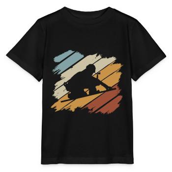 Dachdecker - Stanley/Stella Kinder T-Shirt MINI CREATOR  - Schwarz - Vorne - Mikhail (115cm)
