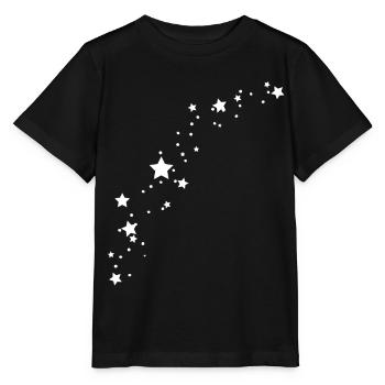 Étoiles - T-shirt bio MINI CREATOR Stanley/Stella Enfant - noir - Devant - Mikhail (115cm)