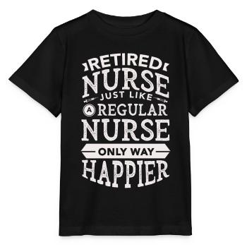 Rente Rentner Pension - Stanley/Stella Kinder T-Shirt MINI CREATOR  - Schwarz - Vorne - Mikhail (115cm)