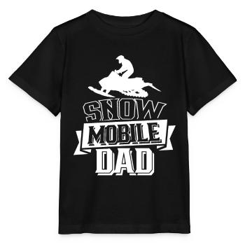 Snowmobile Papa Snowmobile Snowmobile Driver - Stanley/Stella MINI CREATOR Kids’ T-Shirt - black - Front - Mikhail (115cm)