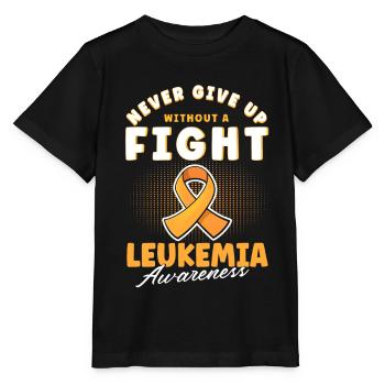 Patient Blutkrebs Leukämie Geschenk - Stanley/Stella Kinder T-Shirt MINI CREATOR  - Schwarz - Vorne - Mikhail (115cm)
