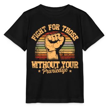 Feminism Design for a Feminist - Stanley/Stella MINI CREATOR Kids’ T-Shirt - black - Front - Mikhail (115cm)