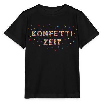 Carnaval Carnaval Carnaval Confetti Cadeau - T-shirt bio MINI CREATOR Stanley/Stella Enfant - noir - Devant - Mikhail (115cm)