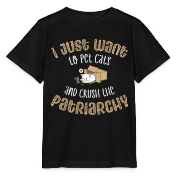 Feminism Design for a Feminist - Stanley/Stella MINI CREATOR Kids’ T-Shirt - black - Front - Mikhail (115cm)