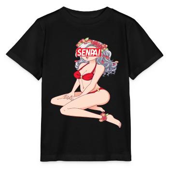 Anime Anime Merch Anime Anime Outfit Anime Characters - Stanley/Stella MINI CREATOR Kids’ T-Shirt - black - Front - Mikhail (115cm)